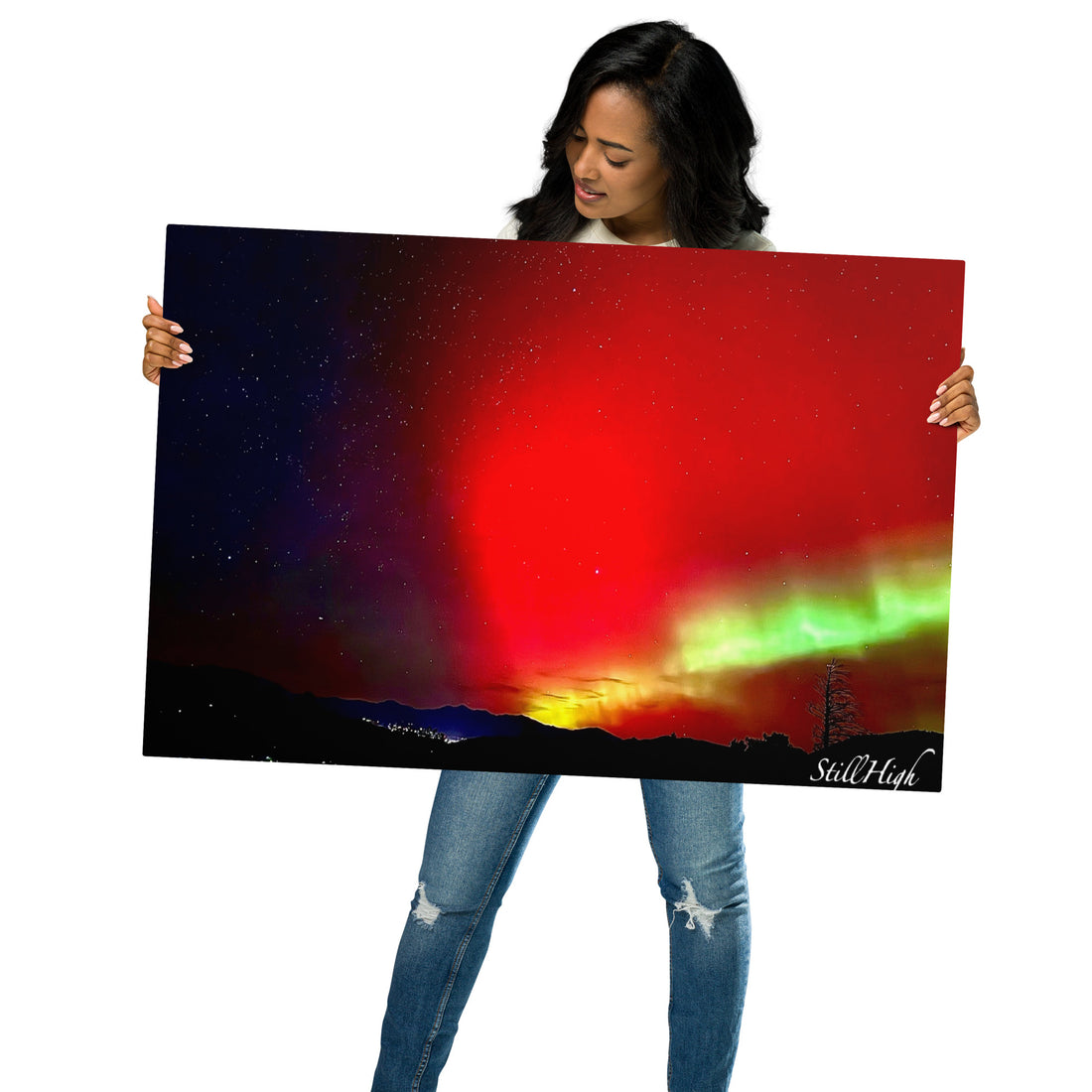 StillHigh™ Northern Lights Series Metal prints - PANTHEON